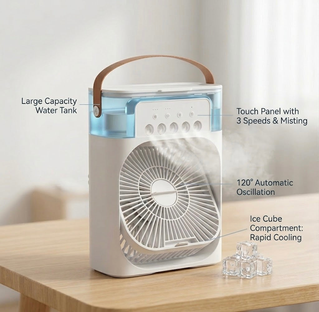 AeroFrost™ Portable Misting Fan